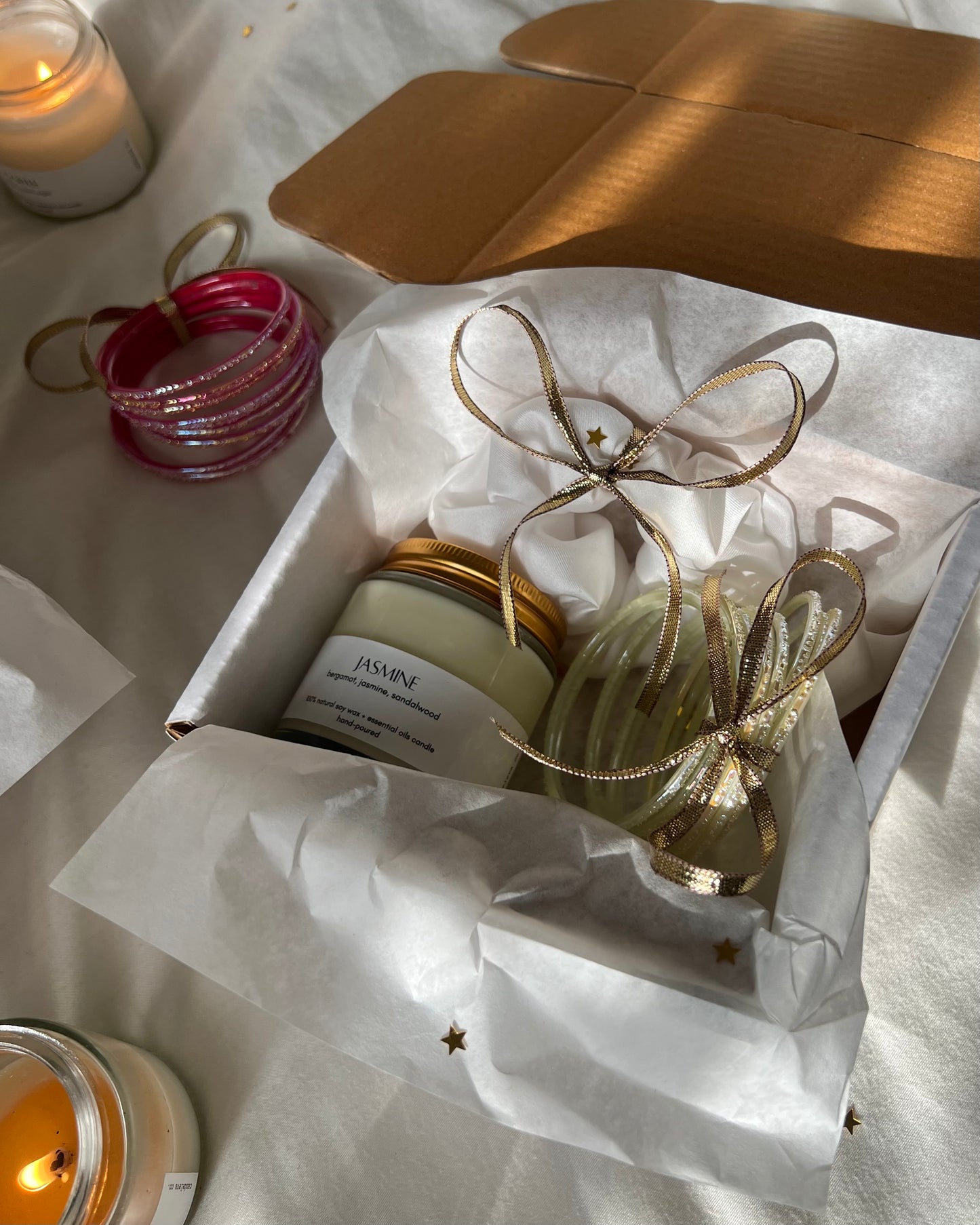 jasmine eid box 🤍🌙🕯️✨