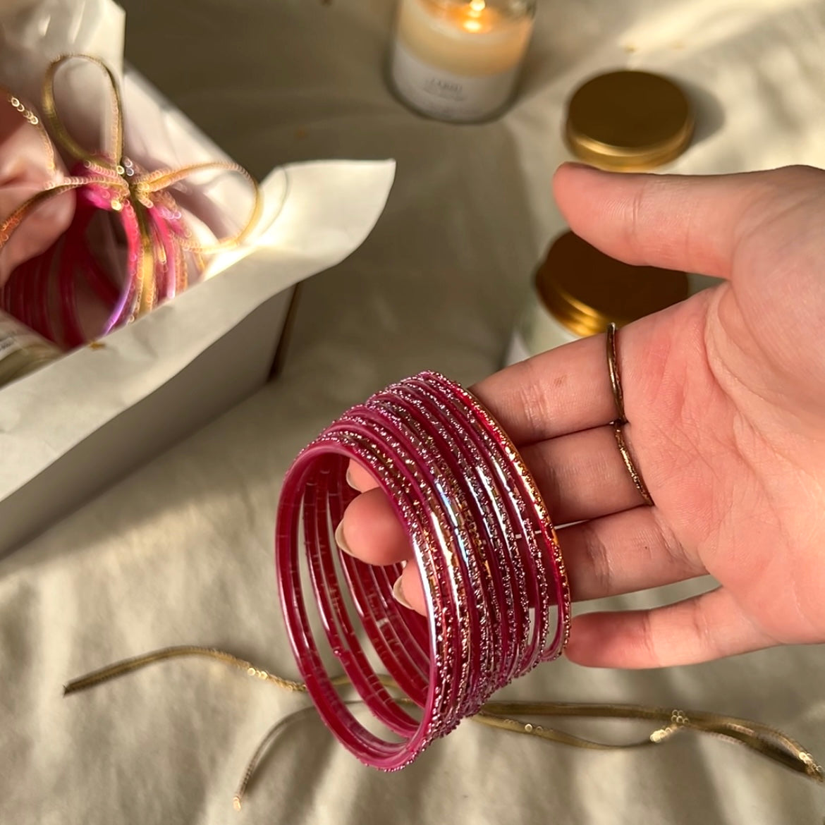 rose eid box 💗🌙🕯️✨