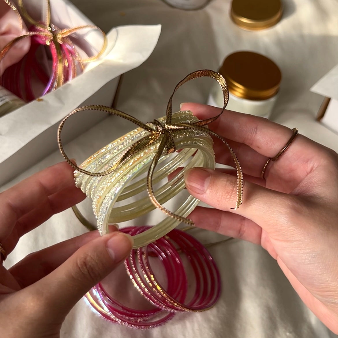 jasmine eid box 🤍🌙🕯️✨